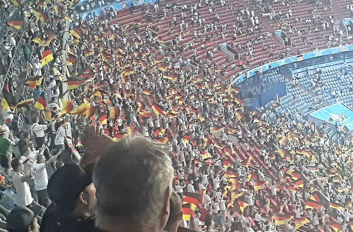 Fußball-Europameisterschaft: So erlebt ein Herrenberger das Auftaktspiel der Deutschen