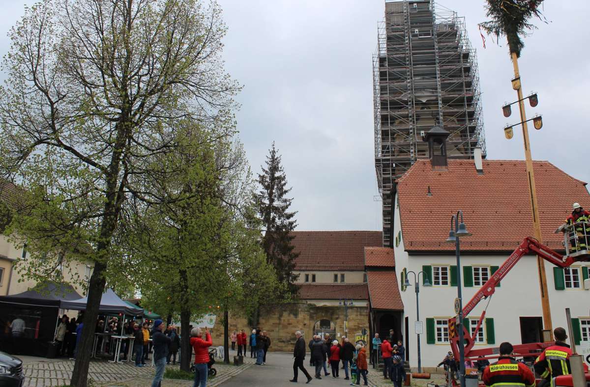 1. Mai in Hildrizhausen: Mini-Dorffest der Gartenfreunde
