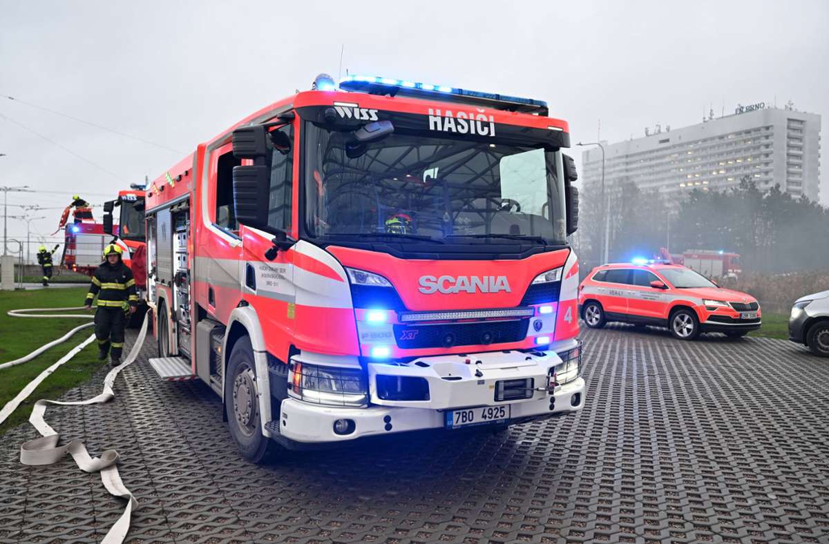 Tschechien: Acht Tote bei Brand von Wohncontainern
