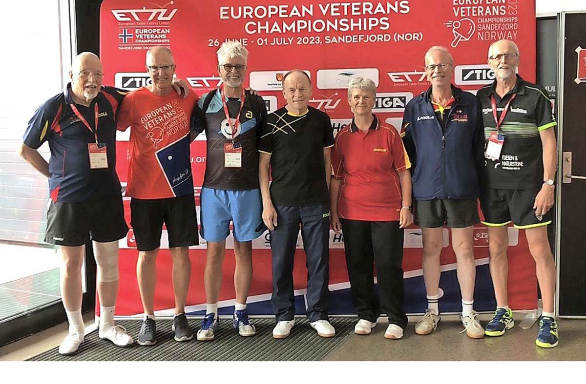 Tischtennis-Senioren-EM: Spieler des Bezirks Böblingen bringen keine Medaille aus Norwegen mit