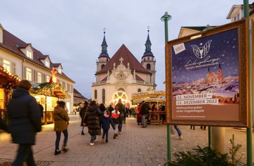 In Ludwigsburg lockt wieder der Weihnachtsmarkt. Foto: Simon Granville