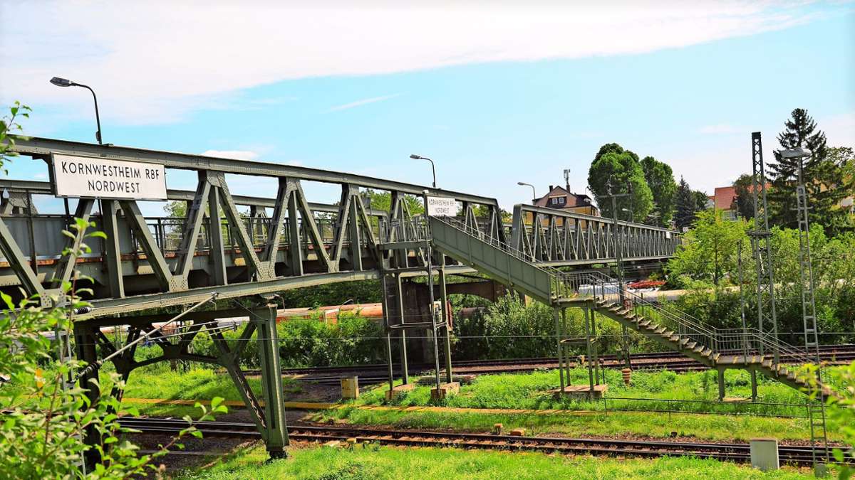 Großprojekt in Kornwestheim: 42 Millionen Euro für  eine Brücke über 16 Gleise