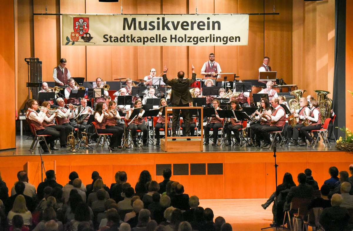 Musikverein Holzgerlingen: Jahreskonzert wird zum Benefizkonzert