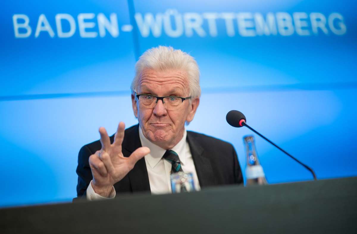 Landtagswahl: Kretschmann zu möglichen Koalitionen: Grünen-Spitzenkandidat stellt Bedingungen