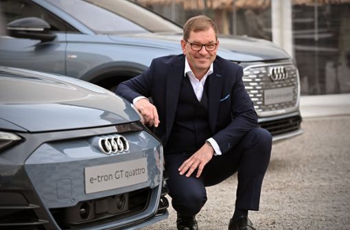 Audi-Chef Markus Duesmann hält den EU-Termin für das  geplante Verbrenner-Aus für sinnvoll. Foto: imago//Frank Hoermann