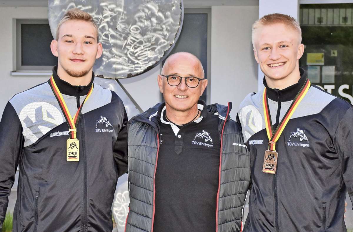 Ringen beim TSV Ehningen: Fabian Bendl wird deutscher Juniorenmeister griechisch-römisch
