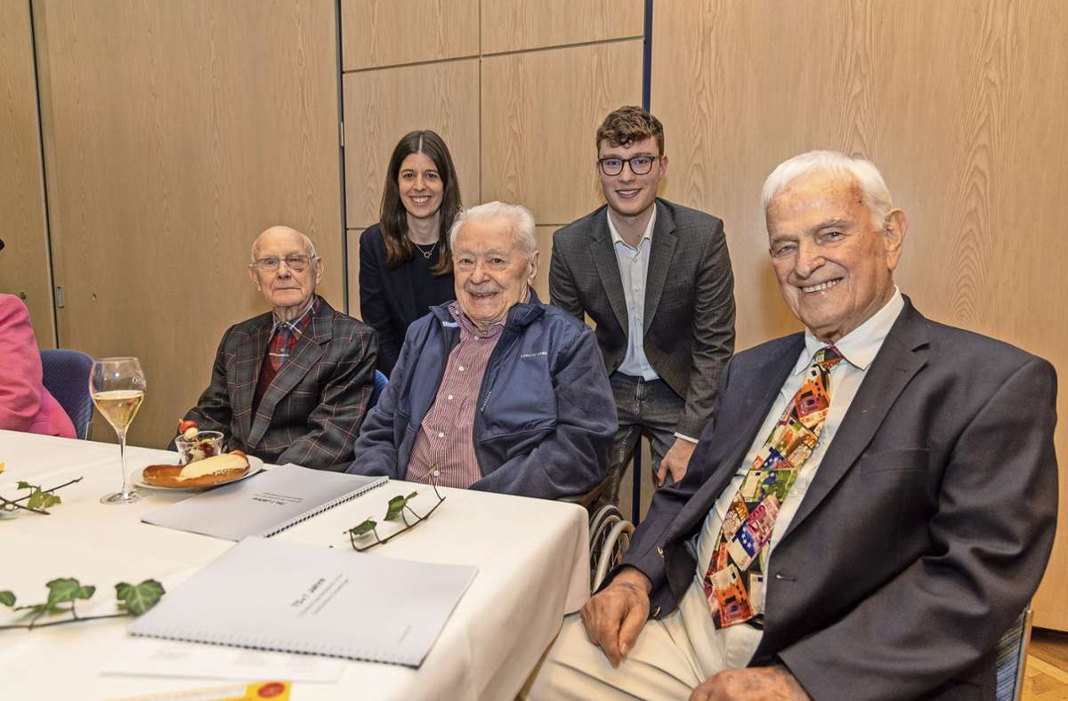 Sindelfinger Trio mit über 60 Jahren Parteimitgliedschaft: Drei christdemokratische Urgesteine blicken zurück