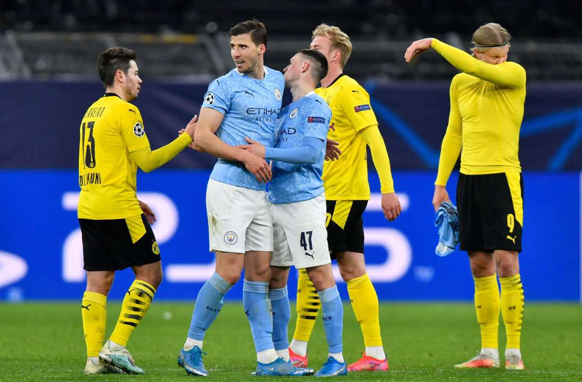 Trotz großem Kampf gegen Manchester City: Bitteres Champions-League-Aus für Borussia Dortmund