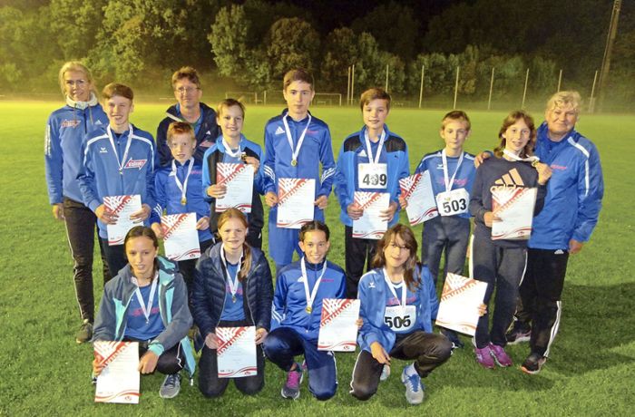 Leichtathletik: Württembergischer Mixed-Team-Titel für U14 und U16 des VfL Sindelfingen