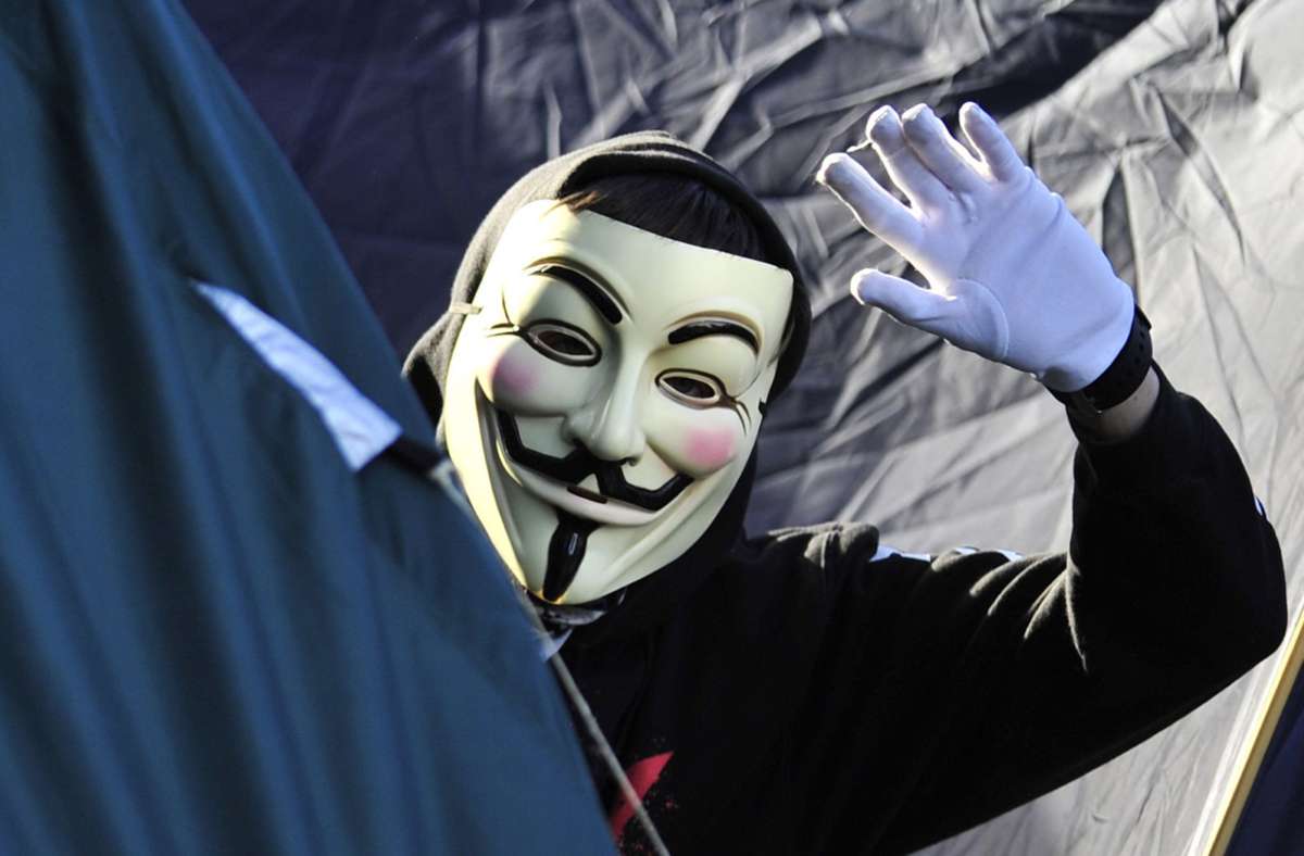 Raubüberfall in Winterbach: Täter trug eine Guy-Fawkes-Maske
