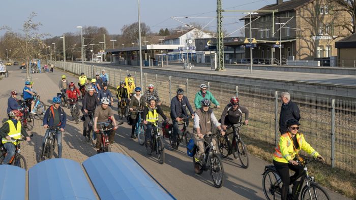 Über Radschnellweg in Renningen wird immer noch diskutiert