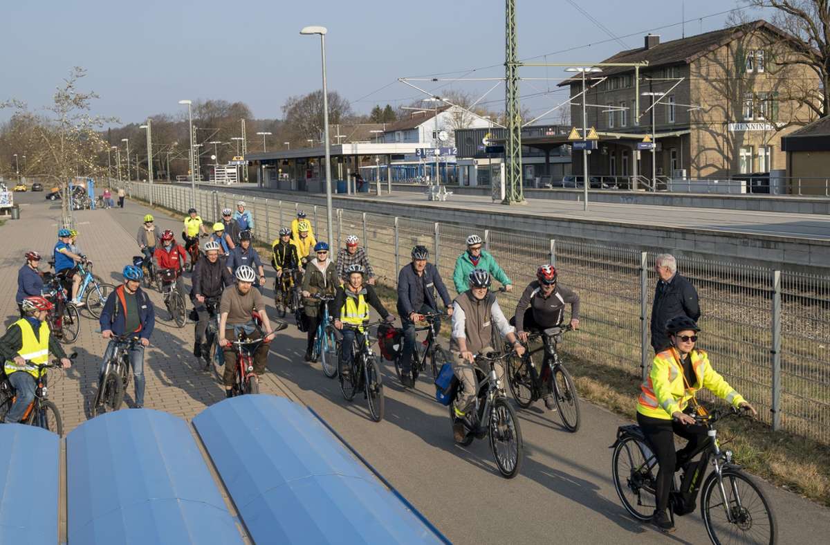 Vom Auto aufs Rad: Über Radschnellweg in Renningen wird immer noch diskutiert