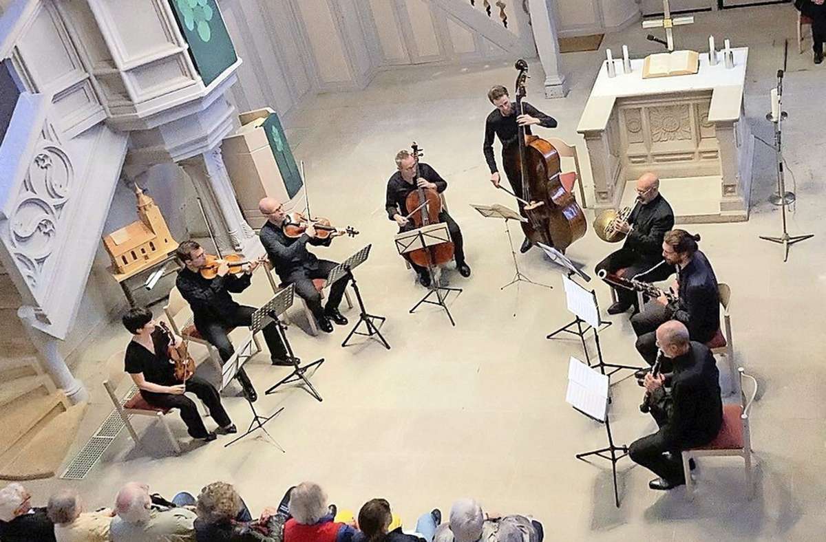 Waldenbucher Konzerte in St. Veit: Pariser Ensemble fesselt das Publikum