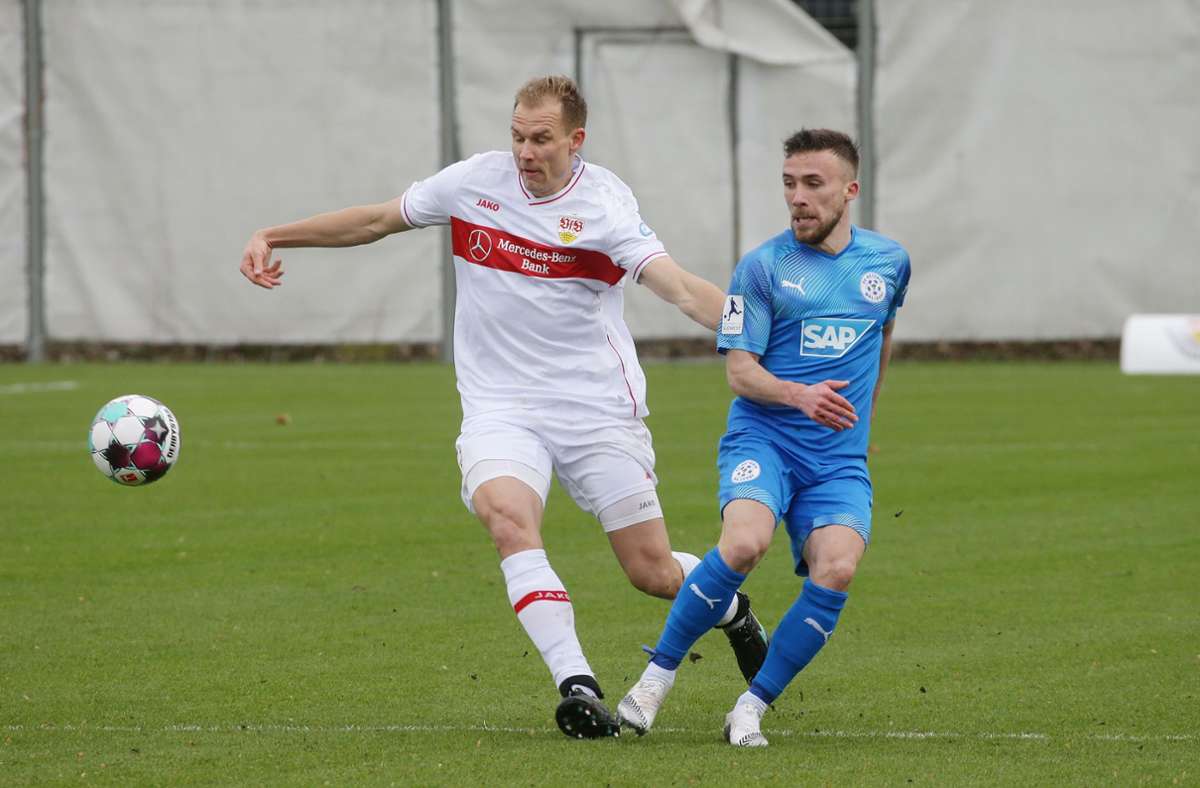VfB Stuttgart II siegt weiter: Holger Badstuber hat doppelten  Grund zur Freude