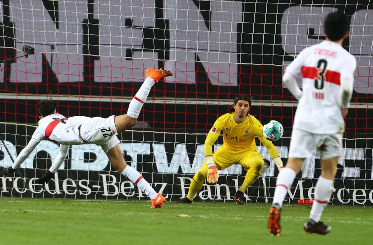 VfB Stuttgart gegen Borussia Mönchengladbach: 2:2 – Ausgleich in allerletzter Sekunde