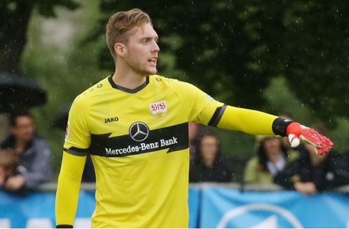 Florian Müller dirigiert jetzt die Abwehr des VfB Stuttgart. Foto: Baumann