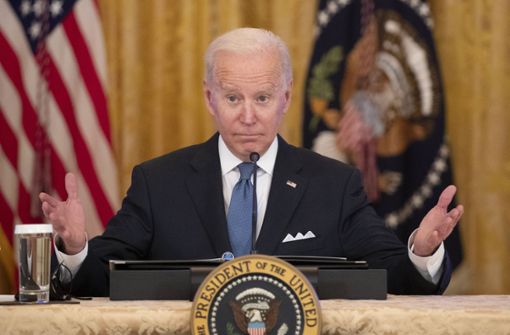 Am Montagabend reagierte Joe Biden auf die unliebsame Frage eines Journalisten so gar nicht  tugendhaft (Archivbild). Foto: imago images/MediaPunch/Michael Reynolds - Pool via CNP /MediaPunch