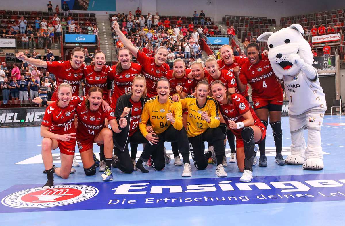 SG BBM Bietigheim – HSG Bensheim-Auerbach: SG-Handballerinnen feiern ihren fünften Supercup-Triumph