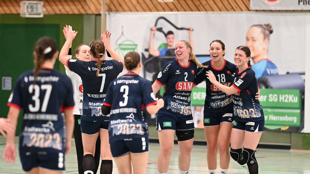 Handball-Oberliga Frauen: Die Abwehr sichert der SG H2Ku Herrenberg den Erfolg