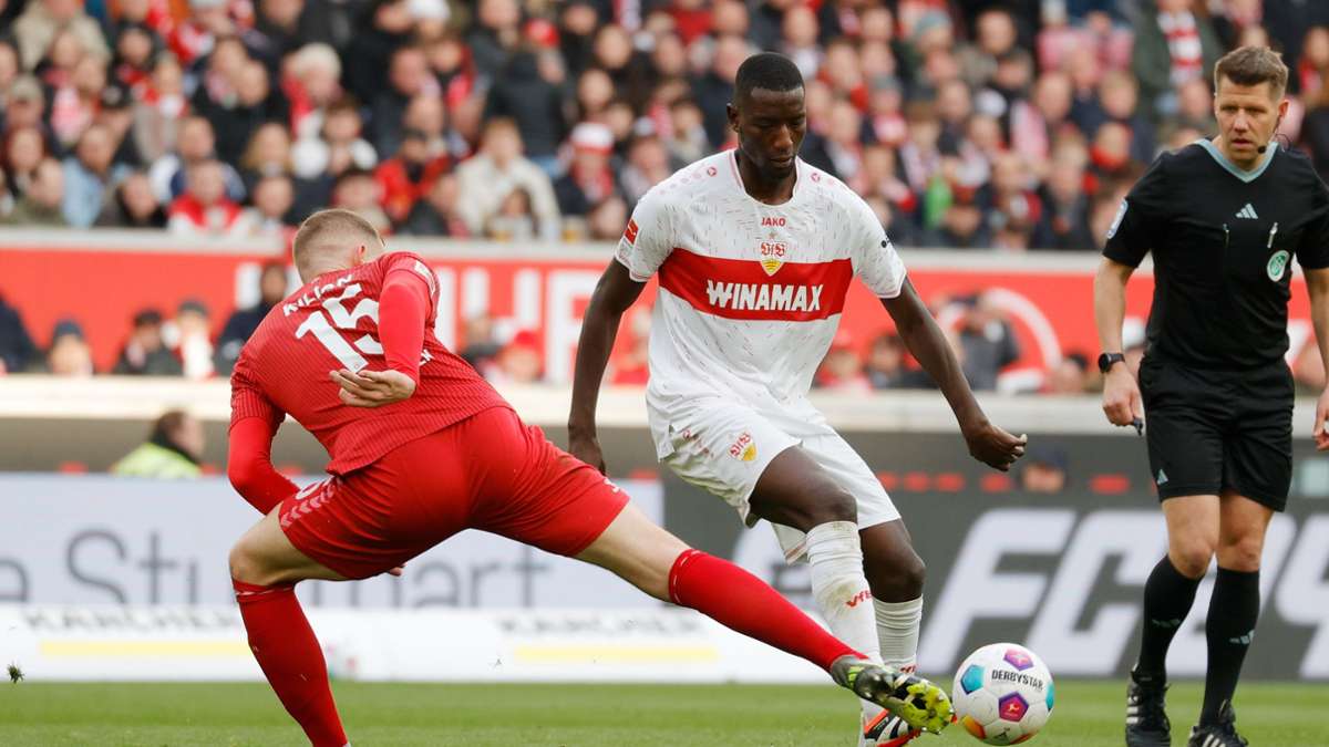 Dem VfB wollte gegen Köln nicht alles gelingen.