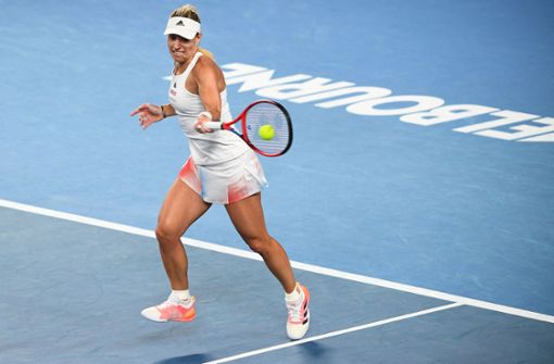 Bitteres Aus für Angelique Kerber bei den Australian Open. Foto: AFP/WILLIAM WEST