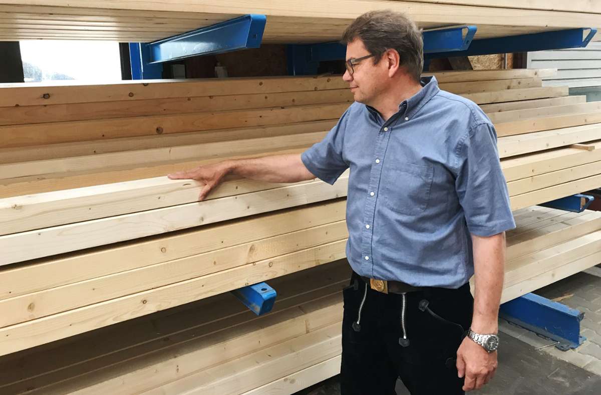 Teurer Baustoff Holz: Der hölzerne Bremsklotz