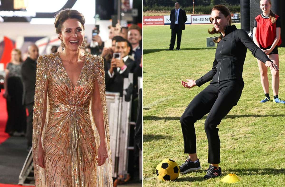 Herzogin Kate: Glamourös oder sportiv – die Herzogin kann beides