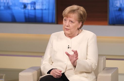 Angela Merkel stellte sich den Fragen von Anne Will. Foto: dpa/Wolfgang Borrs