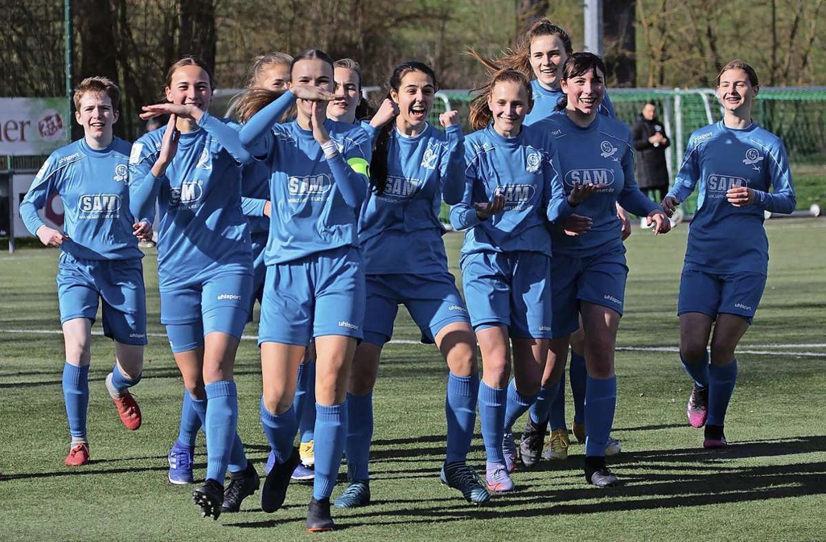 Jugendfußball: VfL Sindelfingen Ladies spielen unentschieden in Dortelweil