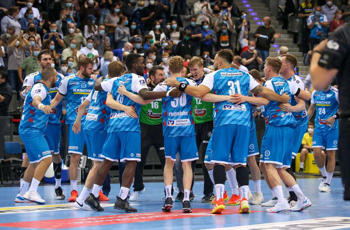 Handball-Bundesliga: TVB Stuttgart kämpft sich zum Derby-Sieg gegen Balingen