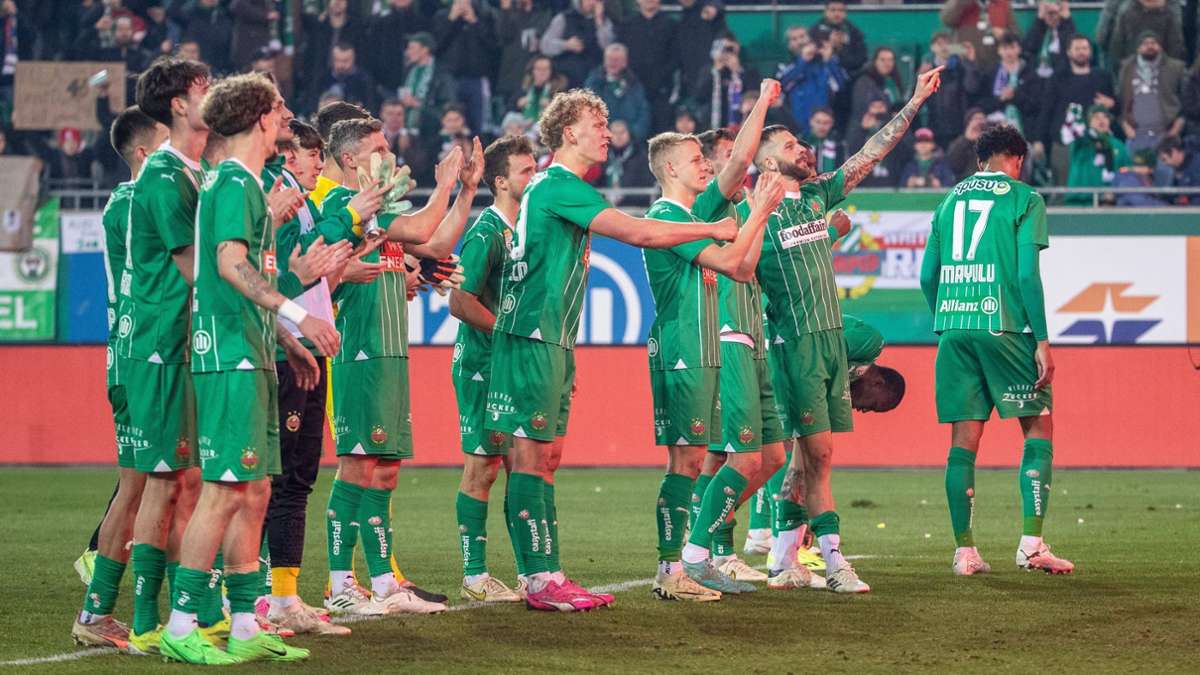 Nach Rapid-Sieg gegen Austria: Derby-Eklat in Wien: „Möchten uns bei allen entschuldigen“