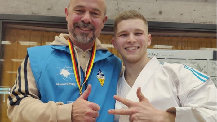 Fabian Straub holt Bronze im Kata bei der deutschen Meisterschaft