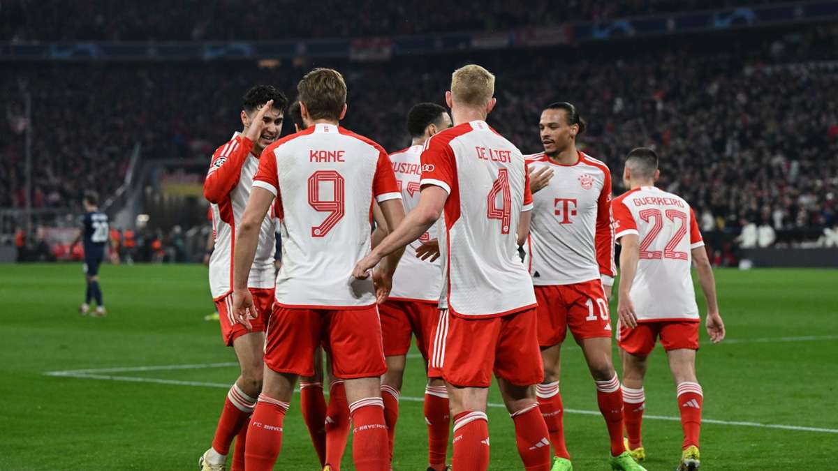 Die Bayern setzten sich gegen Lazio mit 3:0 durch.