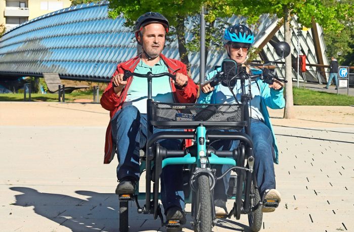 Spendenaktion für ein Dreiradtandem: Herzenswunsch zweier Ludwigsburger wird wahr