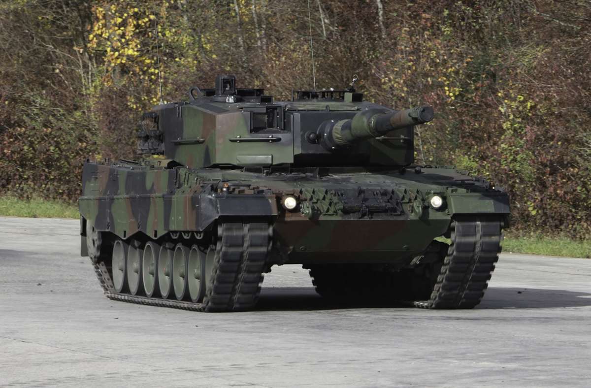 Der Leopard 2 soll nun an die Ukraine geliefert werden. Foto: dpa/Krauss-Maffei Wegmann
