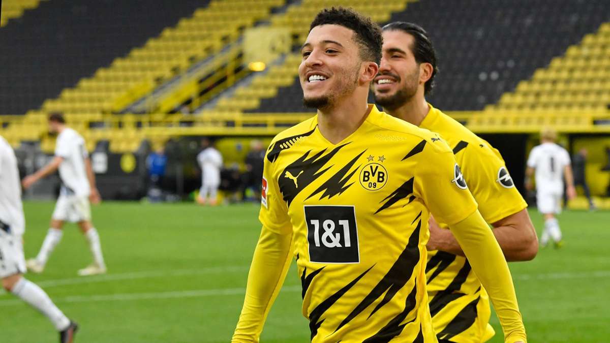 Fußball Bundesliga: Gelungenes Sancho-Comeback: Dortmund siegt in Darmstadt