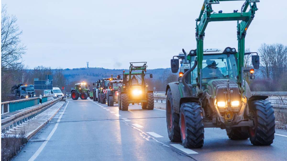 Özdemir in Böblingen: Die nächste Traktor-Demo rollt auf Böblingen zu