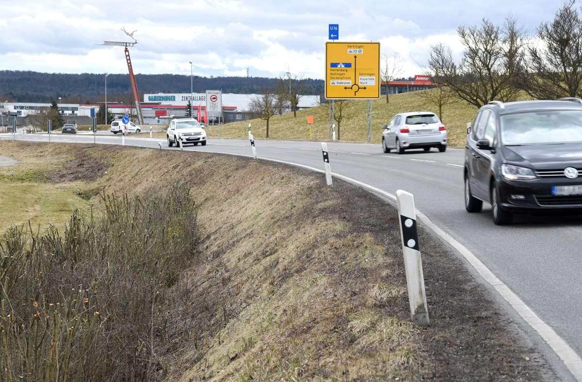Zwischen Ehningen und Gärtringen: Wegen Baustelle: Straße sechs Monate gesperrt