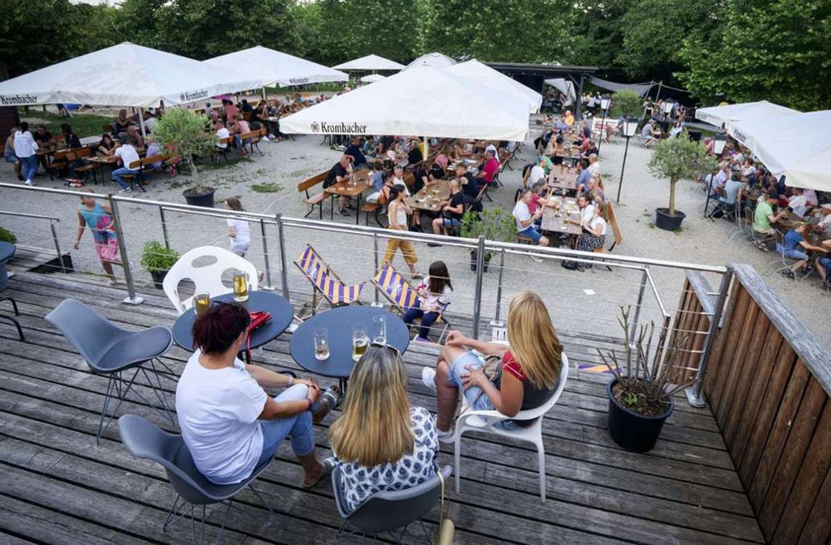 Pommes, Sonne und ein Gezapftes: Die 11 schönsten Biergärten im Kreis Ludwigsburg