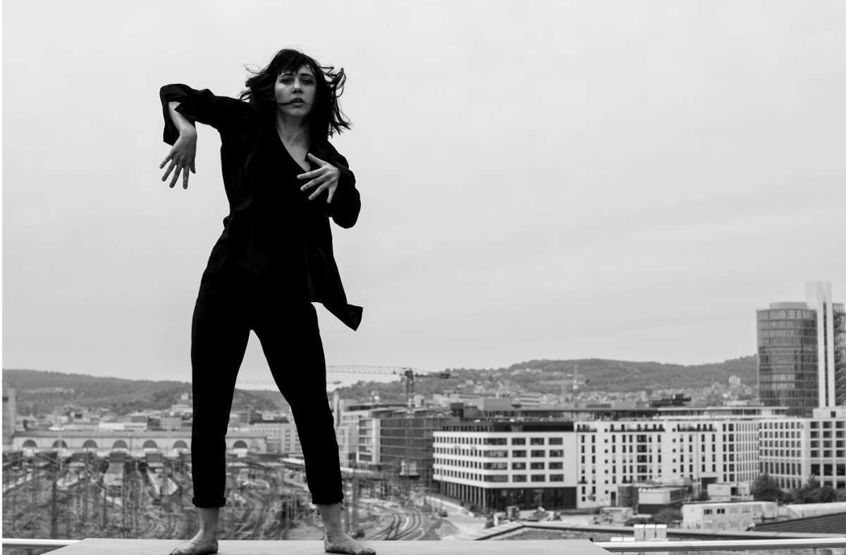 Tanz- und Fotoprojekt: Auf den Dächern von Stuttgart