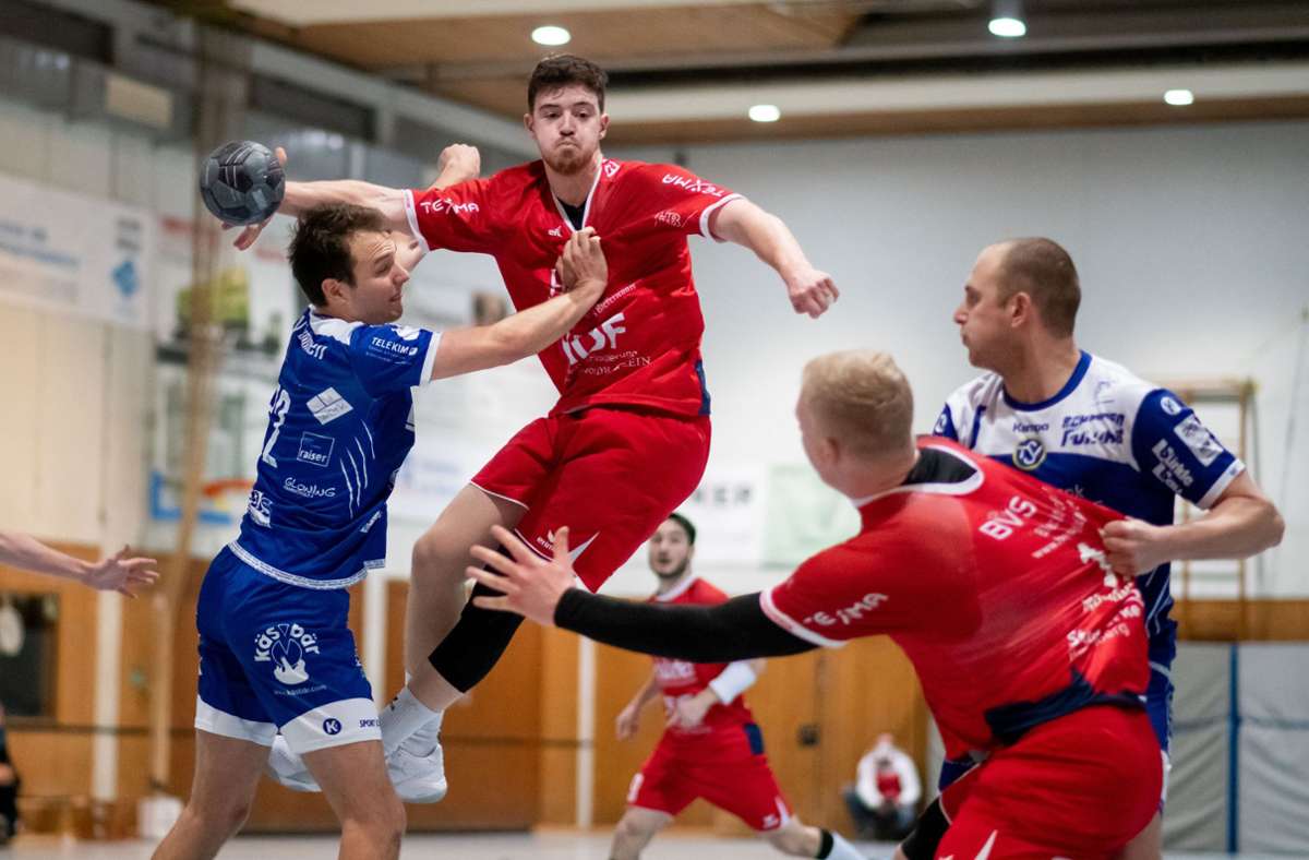 Handball-Oberliga Männer: SG H2Ku Herrenberg gewinnt deutlich beim TSV Schmiden