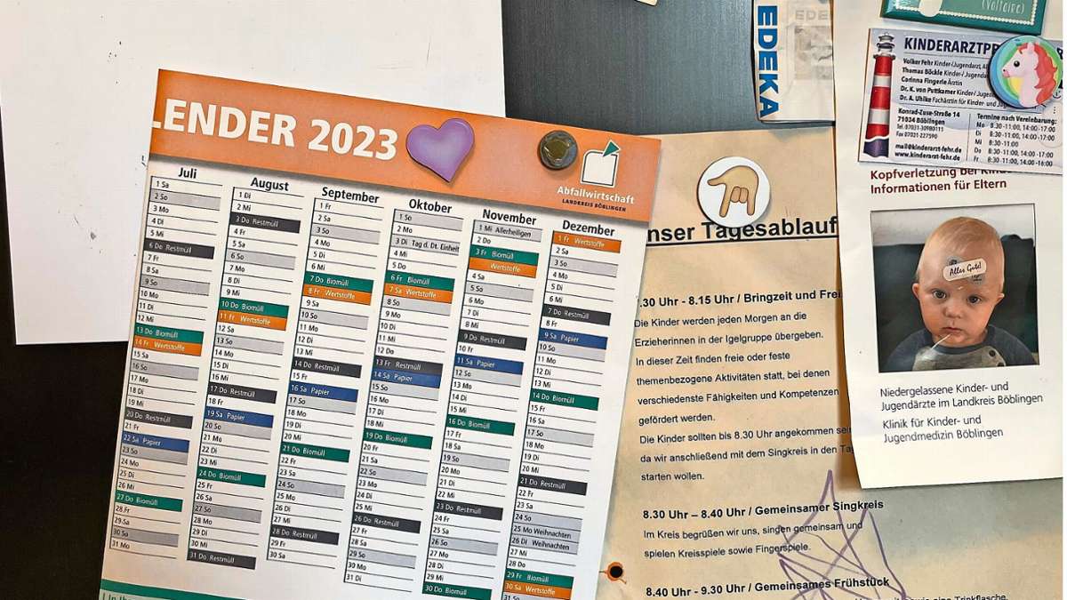 Nur noch digitale Müllkalender im Kreis Böblingen: Abschaffung der gedruckten Abfallkalender verärgert viele