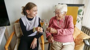 Die besondere Freundschaft  einer 12- und einer 102-Jährigen