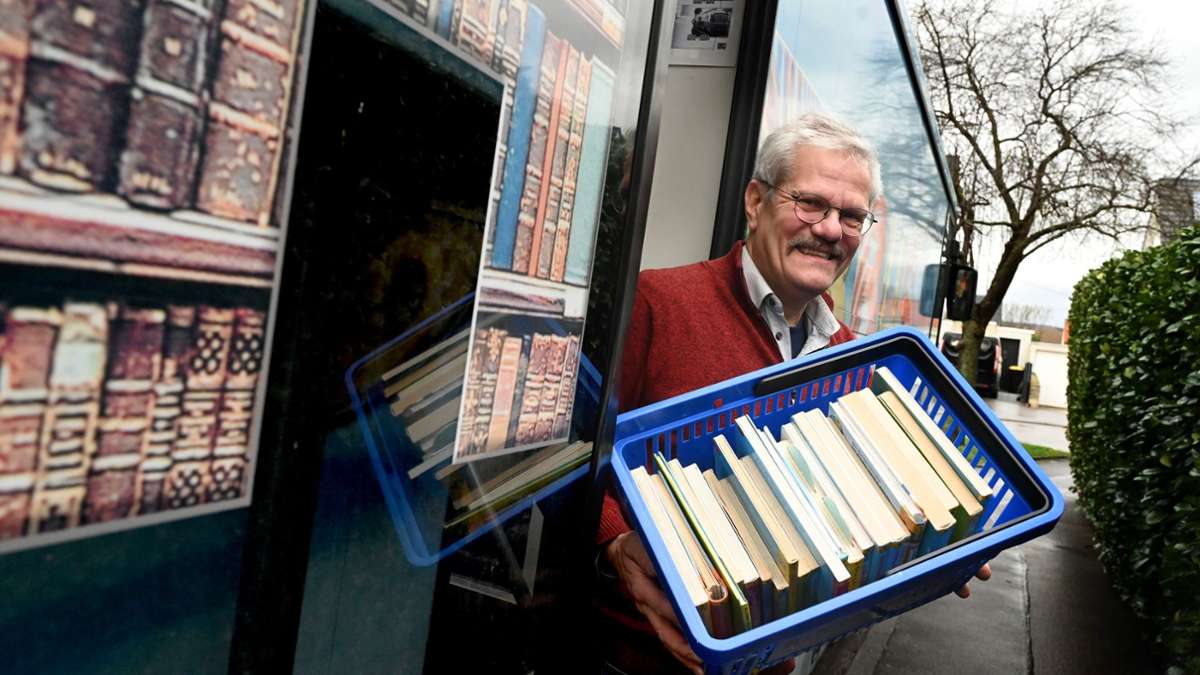 Bücherbus in Ludwigsburg: Ein rollendes Literaturregal – seit 1958