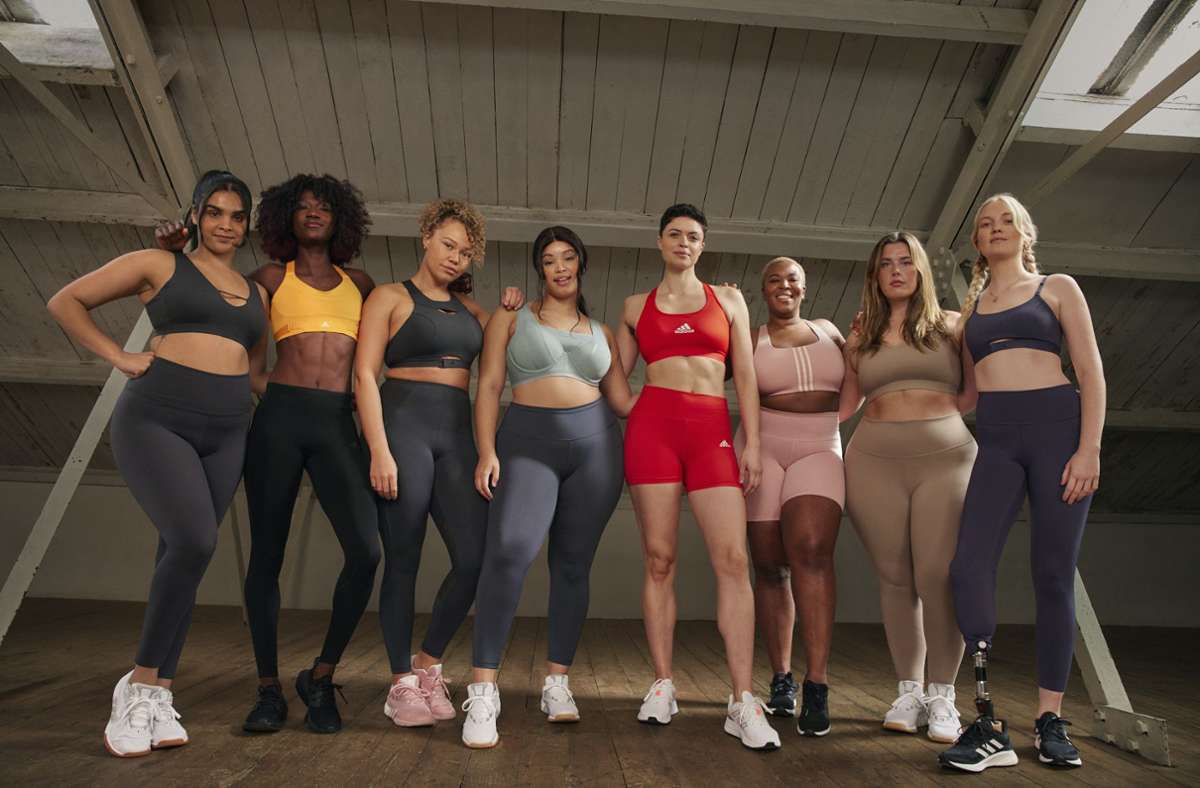 Kontroverse um BH-Werbung: Adidas wirbt mit nackten Brüsten