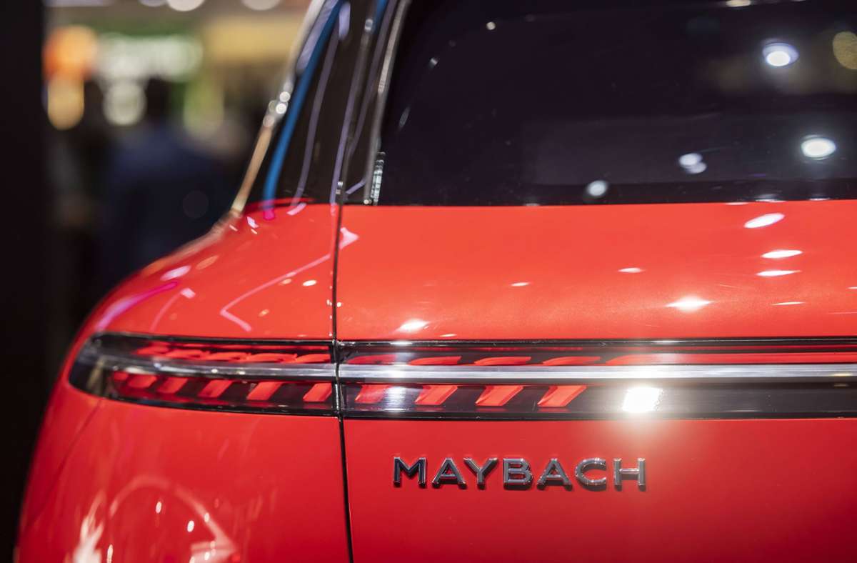Autobauer aus Stuttgart: Mercedes präsentiert ersten vollelektrischen Maybach