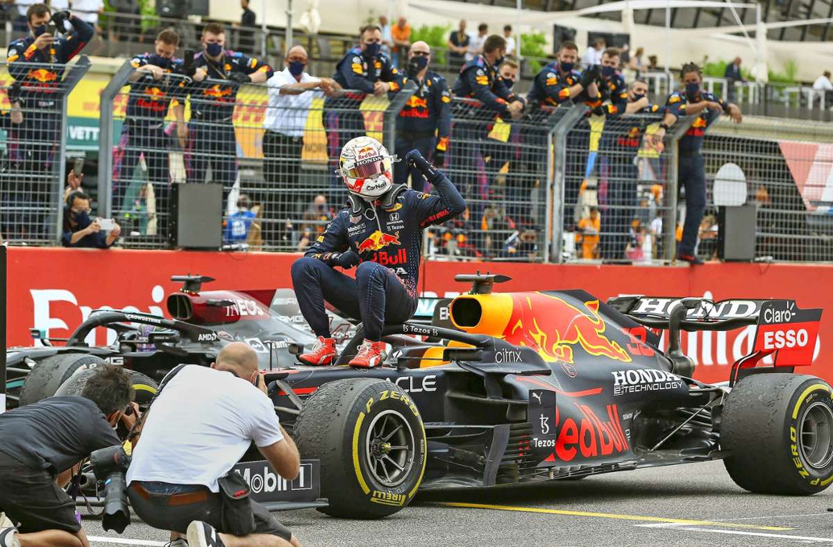 Formel 1 in Frankreich: Großer Jubel bei Max Verstappen