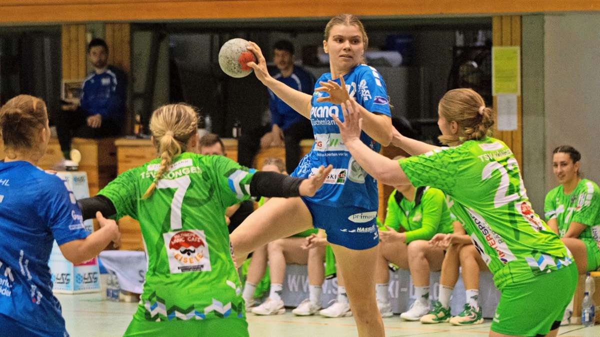 Handball-Württembergliga Frauen: HSG Böblingen/Sindelfingen sieht kein Land gegen den TSV Köngen