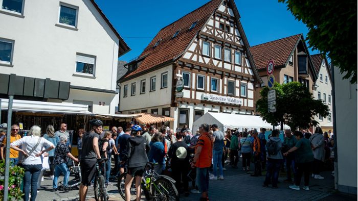 Pfingstmarkt in Ehningen: Sonnenschein und Besucherzahlen weit im fünfstelligen Bereich