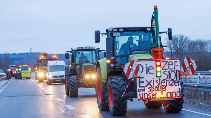 Bauernproteste Landkreis Böblingen: Landwirte wollen am Mittwoch erneut demonstrieren